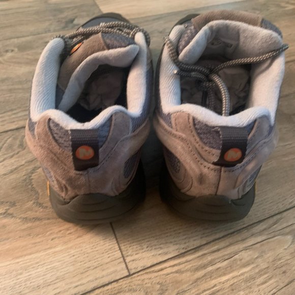 NEW MERRELL WOMEN'S MOAB 2 VENT LEATHER HIKING SHOES SMOKE (J06014) 9.5 - Picture 7 of 14